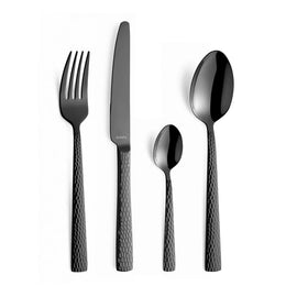 Amefa - Felicity 24-teiliges Besteckset - Schwarz 24-pc set in trend box - Black Amefa