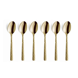 Amefa - Felicity 6 Kaffeelöffel - Champagner 6-pc set mocca spoons in trend box - Champagne Amefa