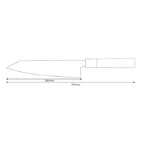 Shinrai Knives - Takumi Kaza Damascus Kiritsuke 20 cm