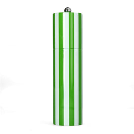 Addison Ross - Säulenförmige Pfeffer- & Salzmühle Blatt & Weiß 24 cm Addison Ross - Column Striped Peper & Zoutmolen Leaf & White 24 cm Peper/Zoutmolen Addison Ross