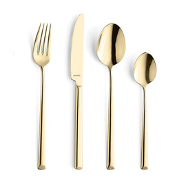 Amefa - Metropole 24-teiliges Besteckset - Gold Amefa - Metropole 24-delige Bestekset - Goud Bestekset Amefa