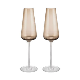 Blomus - BELO Sektgläser Coffee (2er-Set) Blomus - BELO Champagneglazen Coffee (set van 2) Champagne glazen Blomus