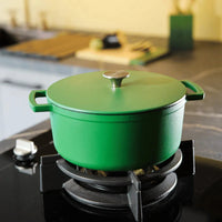 Cook & Pan - Cocotte en fonte écologique 24 cm - 4 litres
