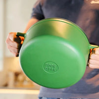 Cook & Pan - Cocotte en fonte écologique 28 cm - 6,5 litres