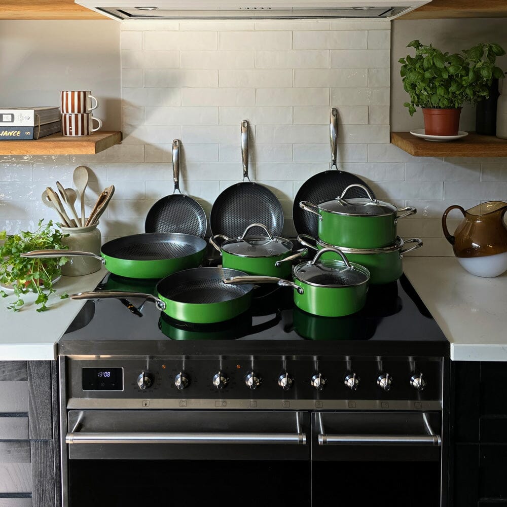 Cook & Pan - Honey Go Green Koekenpannenset 2-delig Pannenset Cook & Pan