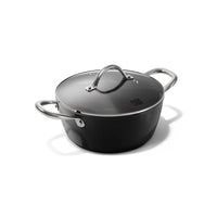 Cook & Pan - Casserole Signature 20 cm avec couvercle en verre