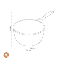 Demeyere - Alu Pro 5 Ceraforce Steelpan zonder deksel 18 cm Steelpan Demeyere