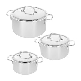 Demeyere - Apollo 7 Kochtopfset 3-teilig Demeyere - Apollo 7 Kookpannenset 3-delig Demeyere