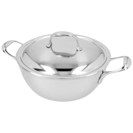 Demeyere - Atlantis 7 Konische Schmorpfanne mit Deckel 28 cm Demeyere - Atlantis 7 Conische sudderpan met deksel 28 cm Demeyere