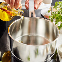 Demeyere - John Pawson 7 Steelpan 14 cm met deksel Steelpan Demeyere