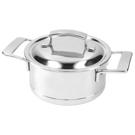 Demeyere - Silver 7 Stielkasserolle 16 cm mit Deckel Demeyere - Silver 7 Kookpan 16 cm met deksel Kookpan Demeyere