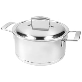 Demeyere - Silver 7 Stielkasserolle 24 cm mit Deckel Demeyere - Silver 7 Kookpan 24 cm met deksel Kookpan Demeyere