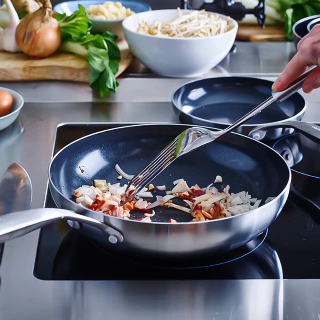GreenPan - Geneva Wok met keramische antiaanbaklaag 28cm Wokpan GreenPan