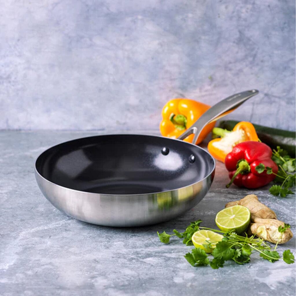 GreenPan - Geneva Wok met keramische antiaanbaklaag 28cm Wokpan GreenPan