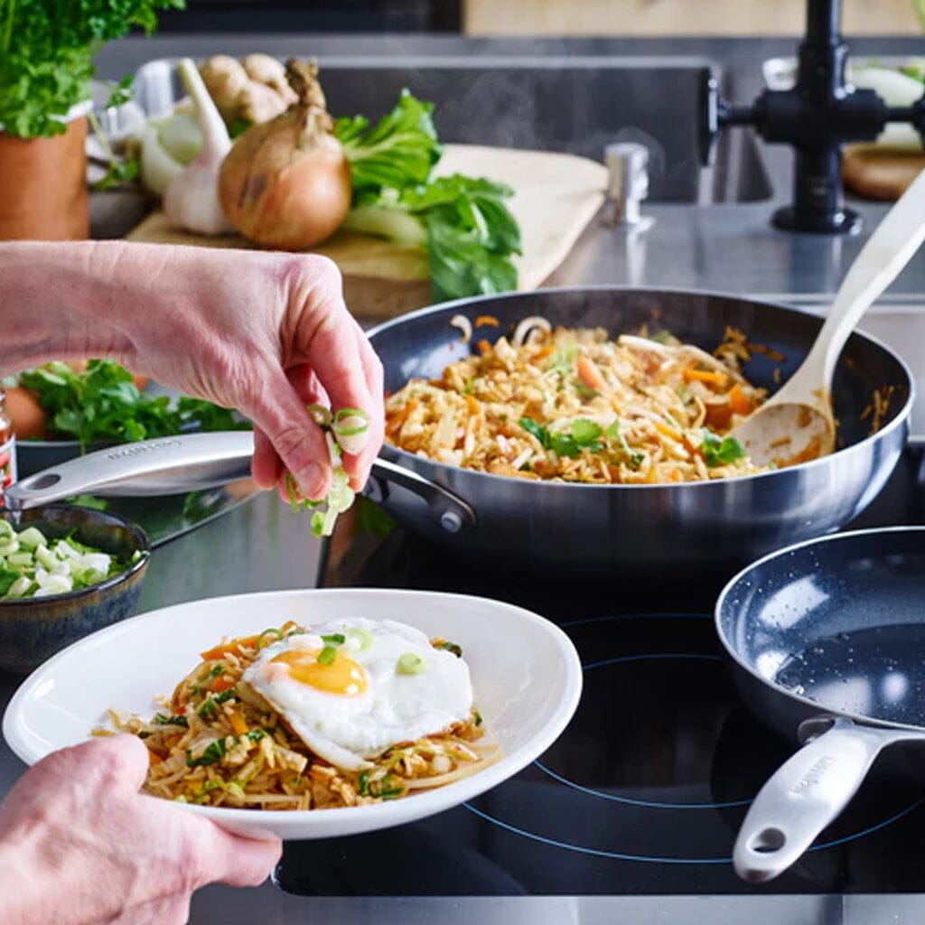 GreenPan - Geneva Wok met keramische antiaanbaklaag 28cm Wokpan GreenPan