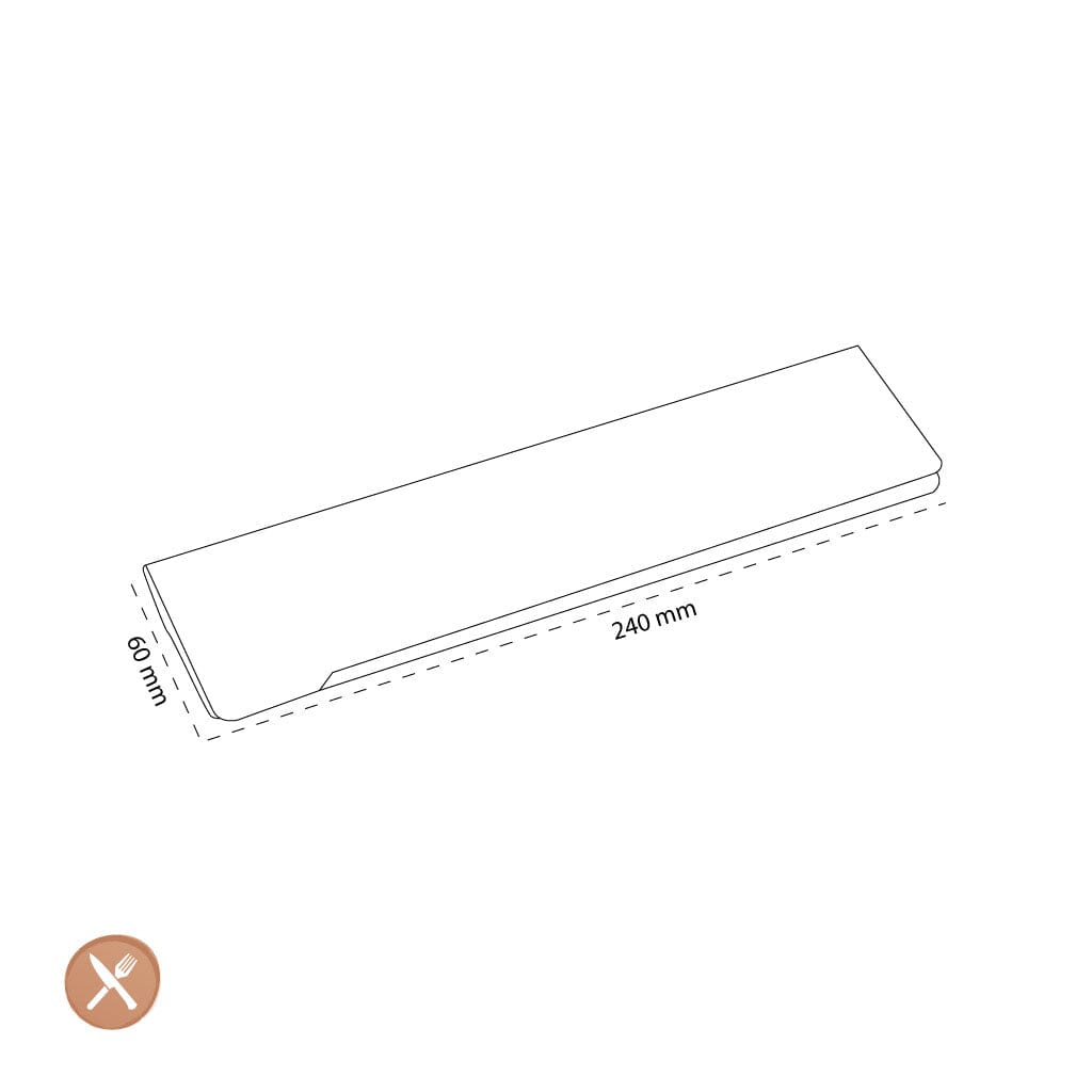 Kai Shun - Messenbeschermer maat M (24 x 6 cm) Kai Shun