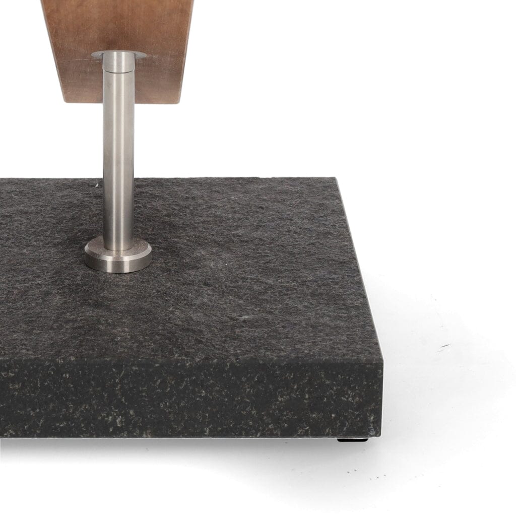 Kai Shun - Roterend Messenblok Graniet/Walnoot Kai Shun