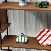 &Klevering - Botervloot ruit blauw Botervloot &Klevering