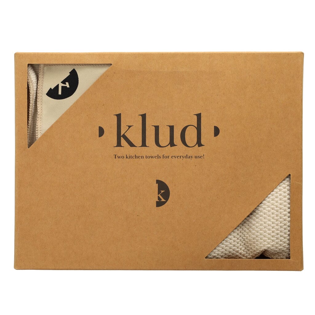 Klud - Wafel Keukendoeken, 2 stuks, Almond Vaatdoekjes Klud