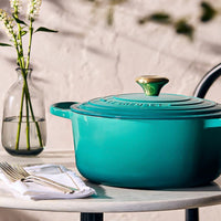 Le Creuset - Signature Braadpan - Bleu Riviera - 24 cm Le Creuset