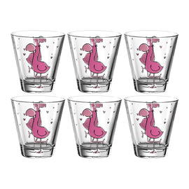 Leonardo - Trinkbecher 215ml Flamingo Bambini Leonardo - Drinkglas Bambini Flamingo 215ml Leonardo