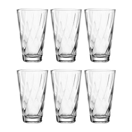 Leonardo - Twist Longdrinkglas 300ml - 6 Stück Leonardo - Drinkglas Twist 300ml Leonardo
