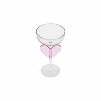 Lepelclub - Campagne Coupe - Hart - Roze Champagne glazen LepelClub