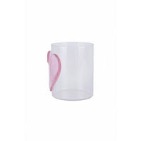 Lepelclub - Glas Hart - Roze Drinkglazen LepelClub