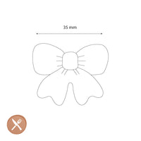 Lepelclub - Servetringen Bow - Roze - Set Van 4 LepelClub