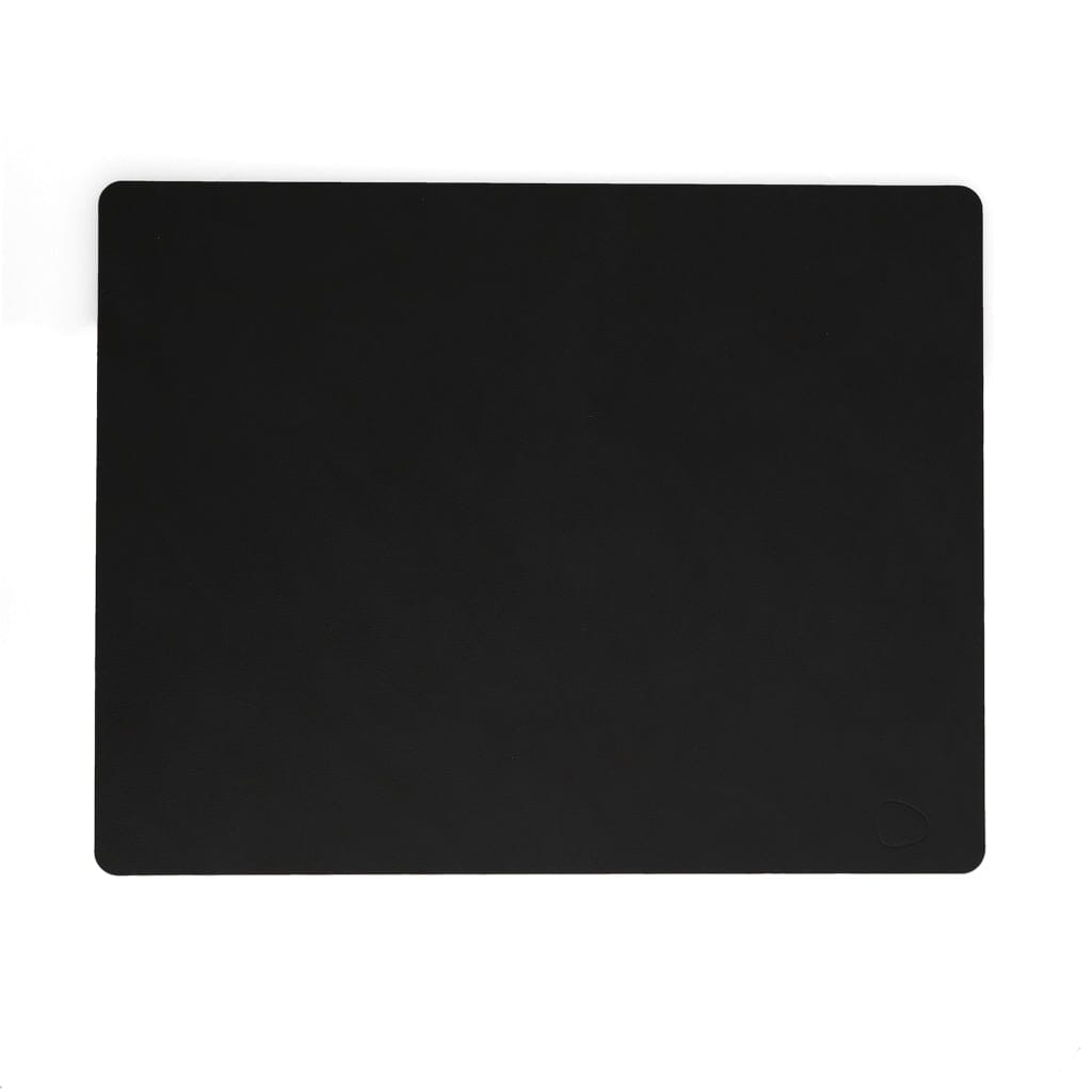 Lind DNA - Placemat Vierkant L Nupo Zwart Placemat Lind DNA