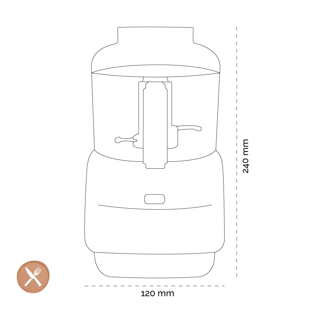 Magimix - Le Micro Hakmolen Rood Hakmolen Magimix