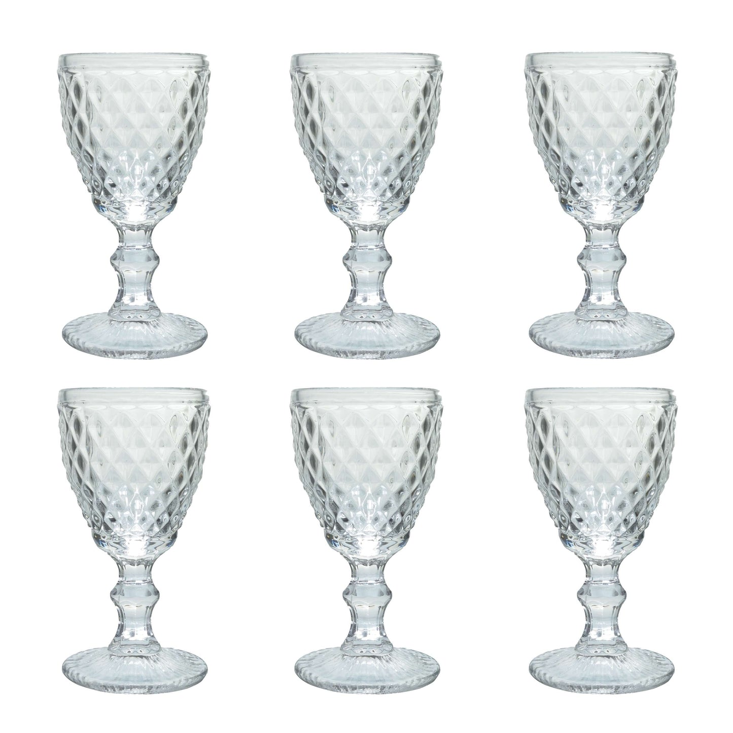 Medard de Noblat - Diamond - Wine Glass 20cl - Clear (set of 6) Medard de Noblat