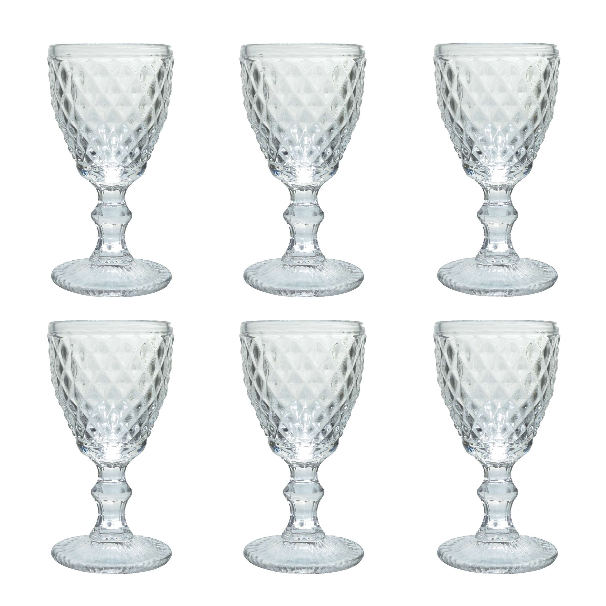 Medard de Noblat - Diamond - Wine Glass 20cl - Clear (set of 6) Medard de Noblat