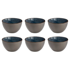 Medard de Noblat - Feeling Indigo Frühstücksschüssel 13 cm (6er-Set) Medard de Noblat - Feeling Indigo Ontbijtkom 13 cm (set van 6) Kommen Medard de Noblat