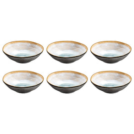 Medard de Noblat - Shadow Aqua Große Schalen 15,2 cm (6er-Set) Medard de Noblat - Shadow Aqua Grote Kommen 15.2 cm (set van 6) Kommen Medard de Noblat