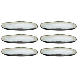 Medard de Noblat - Shadow Nacre Kleine Servierplatte 23 x 11 cm (6er-Set) Medard de Noblat - Shadow Nacre Kleine Serveerschaal 23 x 11 cm (set van 6) Serveerschaal Medard de Noblat