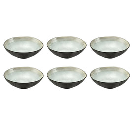 Medard de Noblat - Shadow Nacre Suppenschüssel 19,5 cm (6er-Set) Medard de Noblat - Shadow Nacre Soepkom 19.5 cm (set van 6) Soepkommen Medard de Noblat