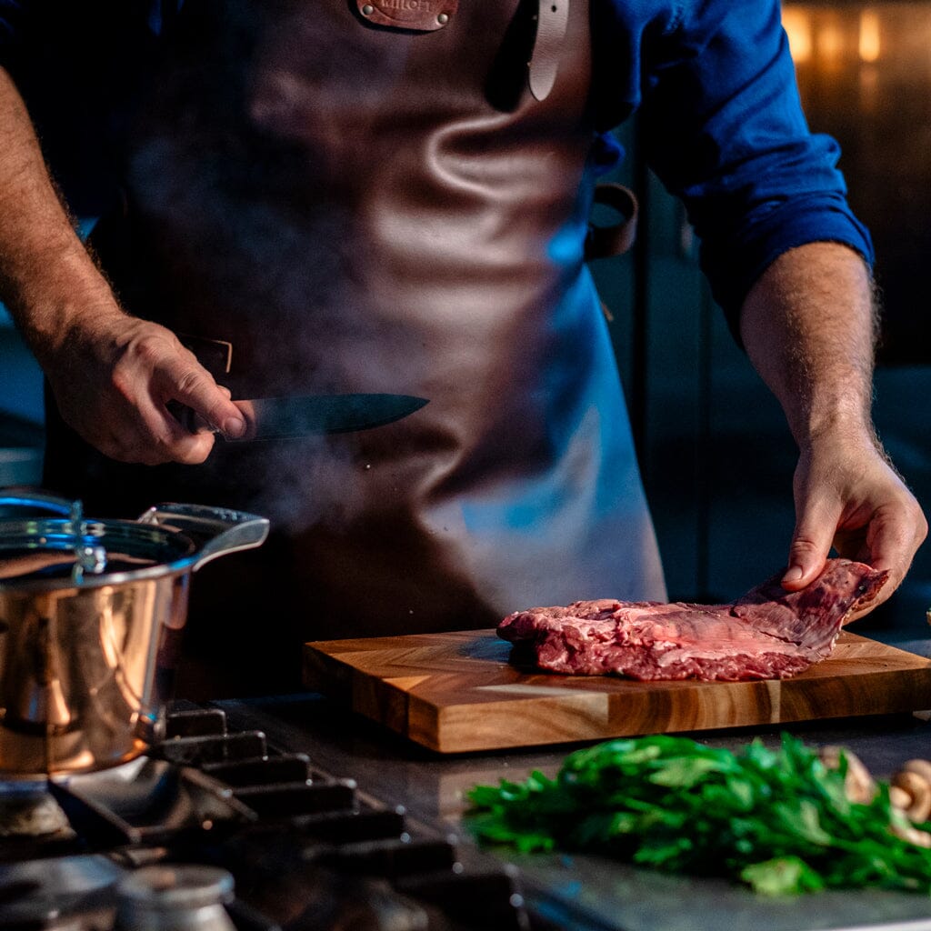 Micarta Jewels - Damascus Vleesmes 20 cm Vleesmes Shinrai Japan