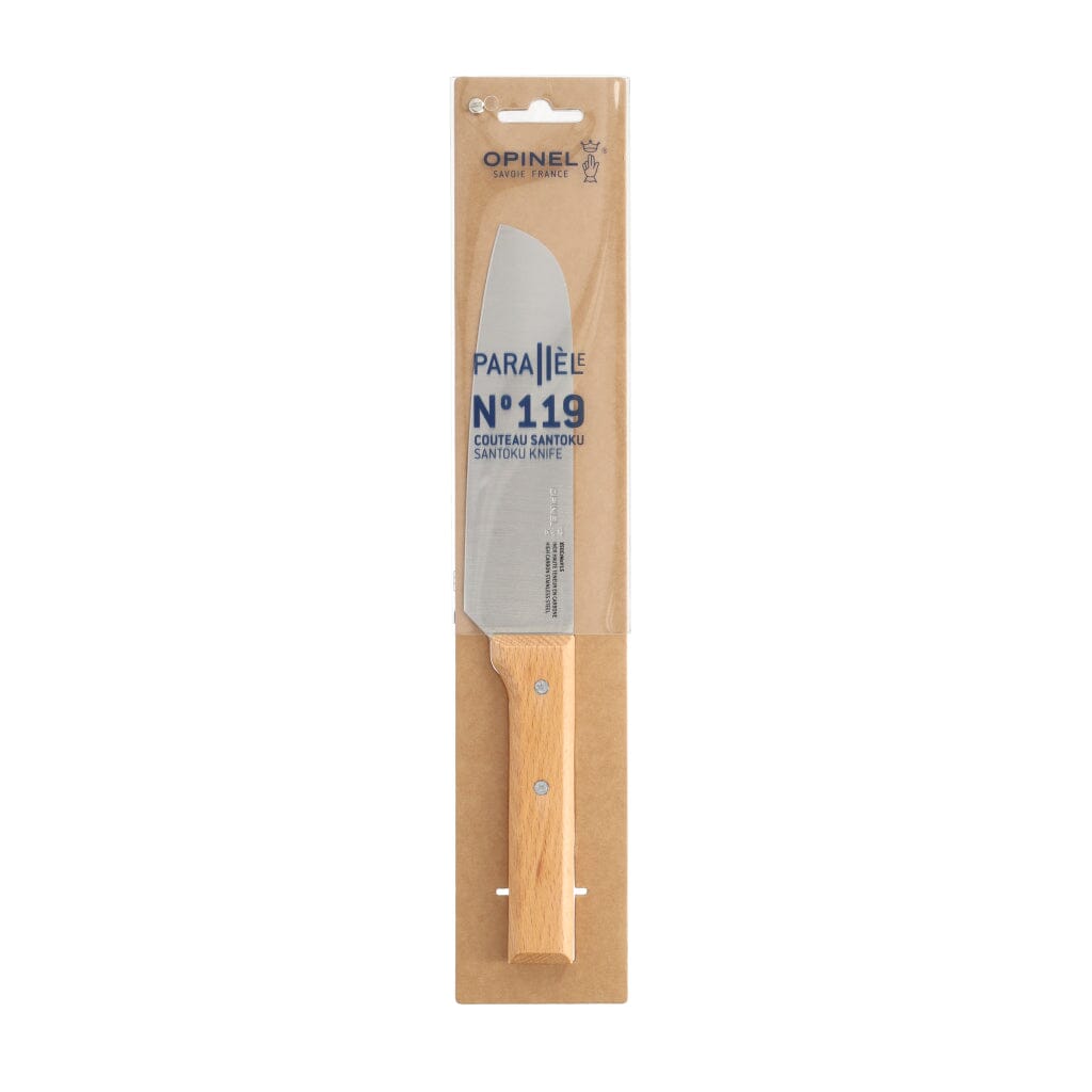 Opinel - Santokumes N°119, Parallèle, rvs/hout Opinel