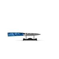 Shinrai Knives - Damascus Print Epoxy Sapphire - 6-delige Messenset Messenset Shinrai Knives