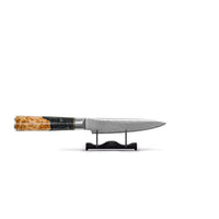 Shinrai Knives - Epoxy Onyx 6-delige Messenset + Messenblok Stans Messenset met blok Shinrai Knives