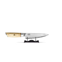 Shinrai Knives - Hikari Damascus 5-delige messenset + Messenblok Cito dubbelzijdig Messenset met blok Shinrai Knives