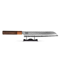 Shinrai Knives - Kigami Exclusive Damascus 4-delige set - Kiritsuke + Broodmes + Nakiri + Schilmes Messenset Shinrai Knives