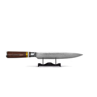 Couteaux Shinrai - Coffret Méga Bijoux Micarta - Ensemble complet de couteaux avec bloc, planche à découper et pierre à aiguiser