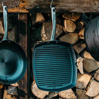 Skottsberg - Poêle à Griller en Fonte 28 x 28 cm Poêle à Griller Skottsberg