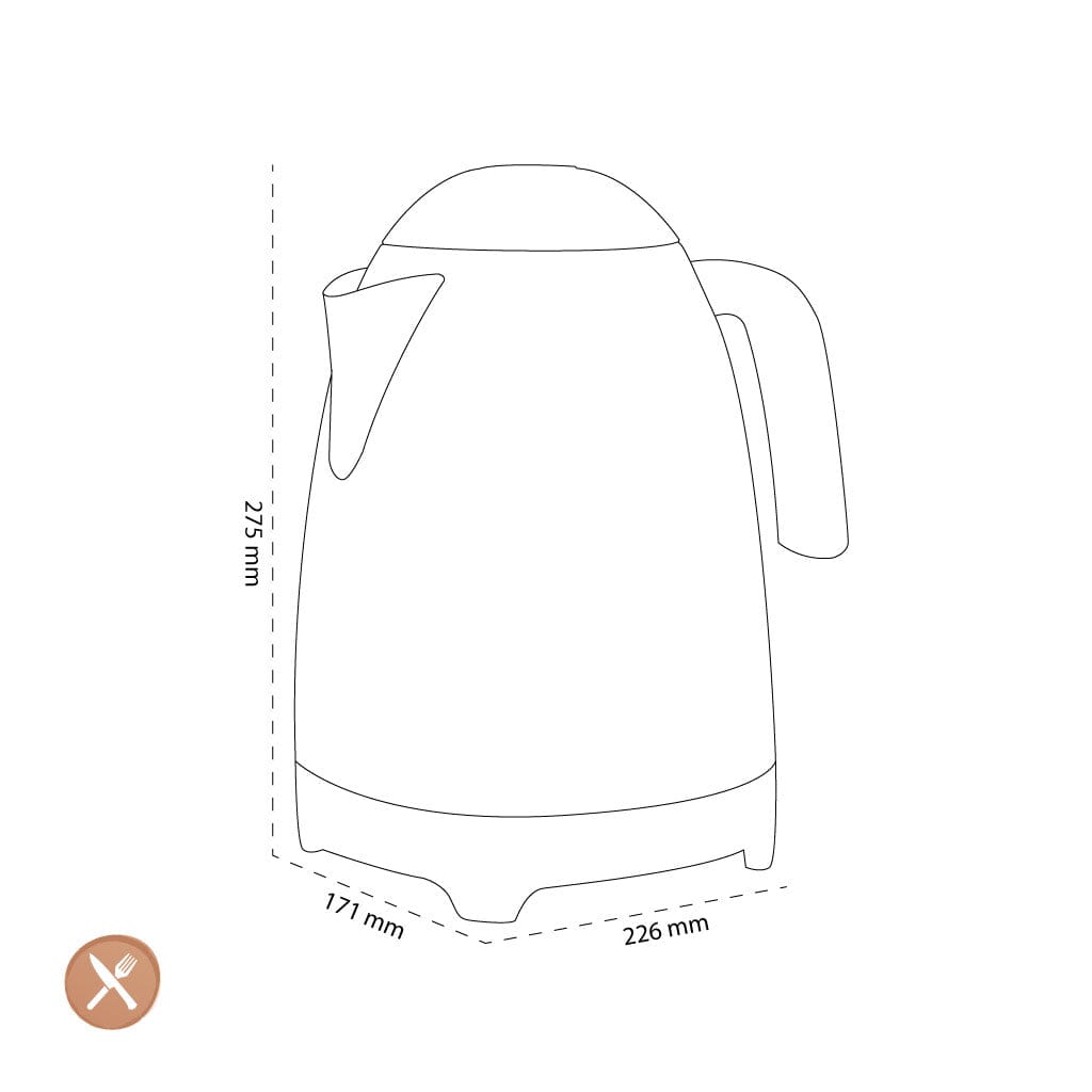 Smeg - Waterkoker | Wit | Jaren 50 | Variabele waterkokers Waterkoker Smeg