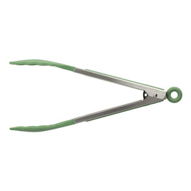Tools2Cook – Küchenzange aus Silikon, Salbeigrün Tools2Cook - Siliconen Keukentang Sage Green Serveertang Tools2Cook