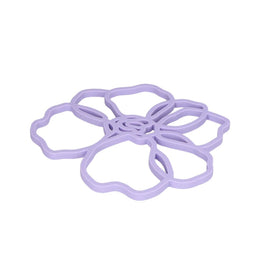 Outils2Cook - Dessous de verre en silicone Anémone Lilas Lilas Bezig met laden...