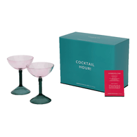 Culture de la nature urbaine - Verre à cocktail Coupe - Lot de 2 Culture de la nature urbaine