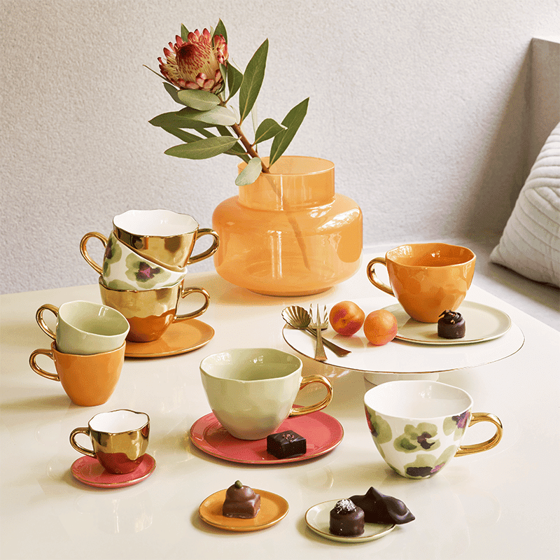 Culture de la nature en ville - Bonjour - Mug cappuccino - Caramel Culture de la nature en ville